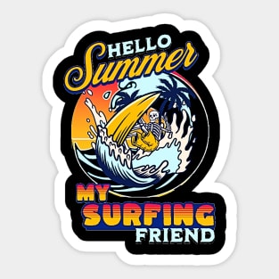 Riding Therapy, Hello Summer Vintage Motorcycle ,American customs,Funny Biker Motorcycle Helmet Motorbike Racing Motorcyclist Rally Racing Surfing Lover Gifts Sticker